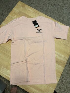True Timber bass pro shop Men's Short Sleeve Crewneck T-Shirt in Light Pink NWT